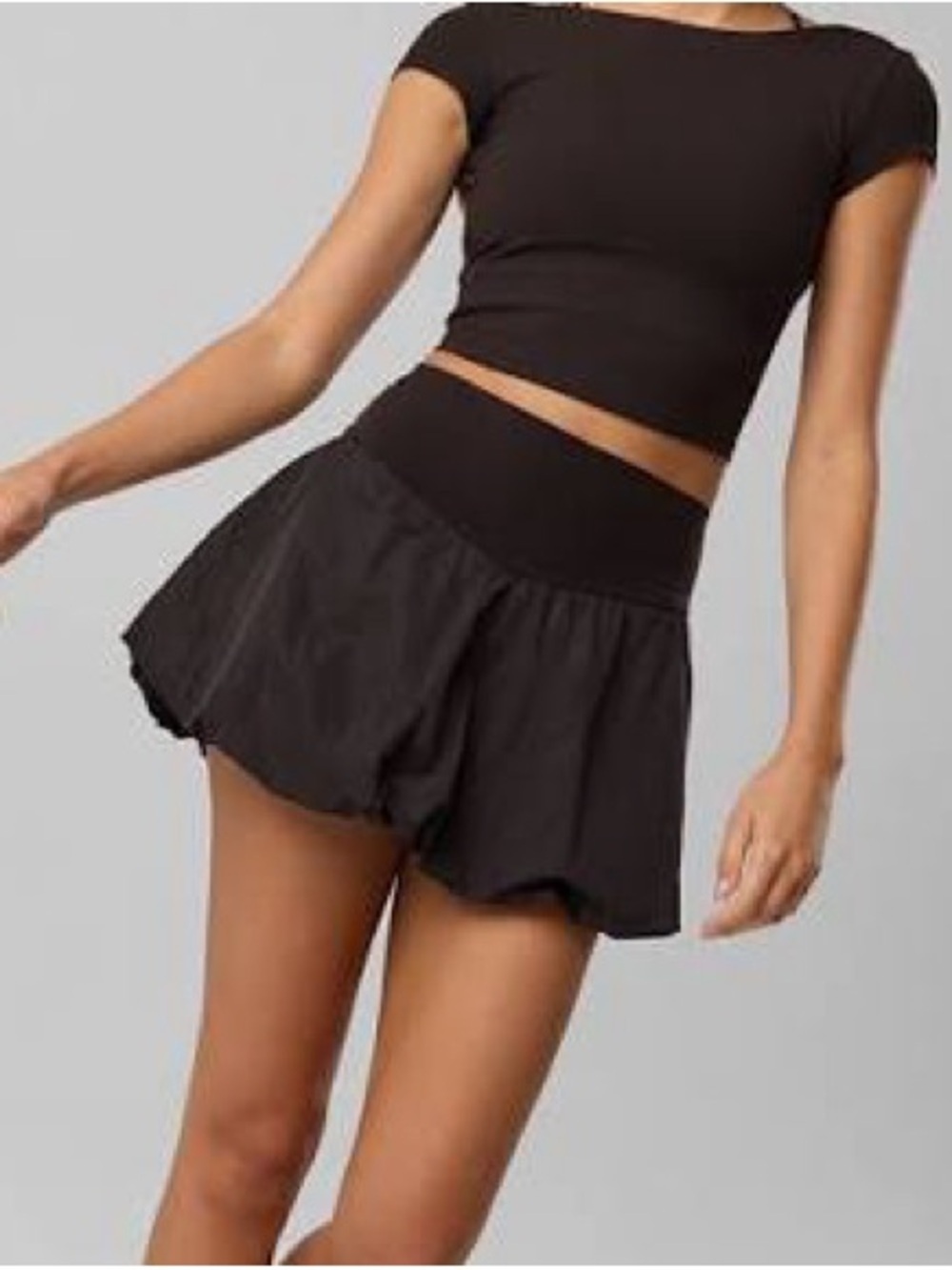American Eagle Aerie Offline Real Me Bubble Skort High Rise NWT